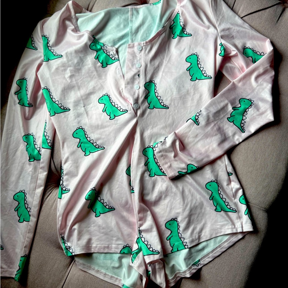 Dinosaur PJ Romper